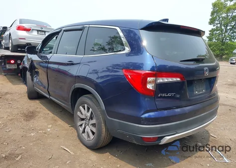 2020 Honda Pilot Awd Ex from USA, damaged, VIN 5FNYF6H37LB038897